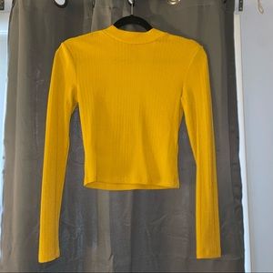 Mustard yellow Turtleneck Sweater